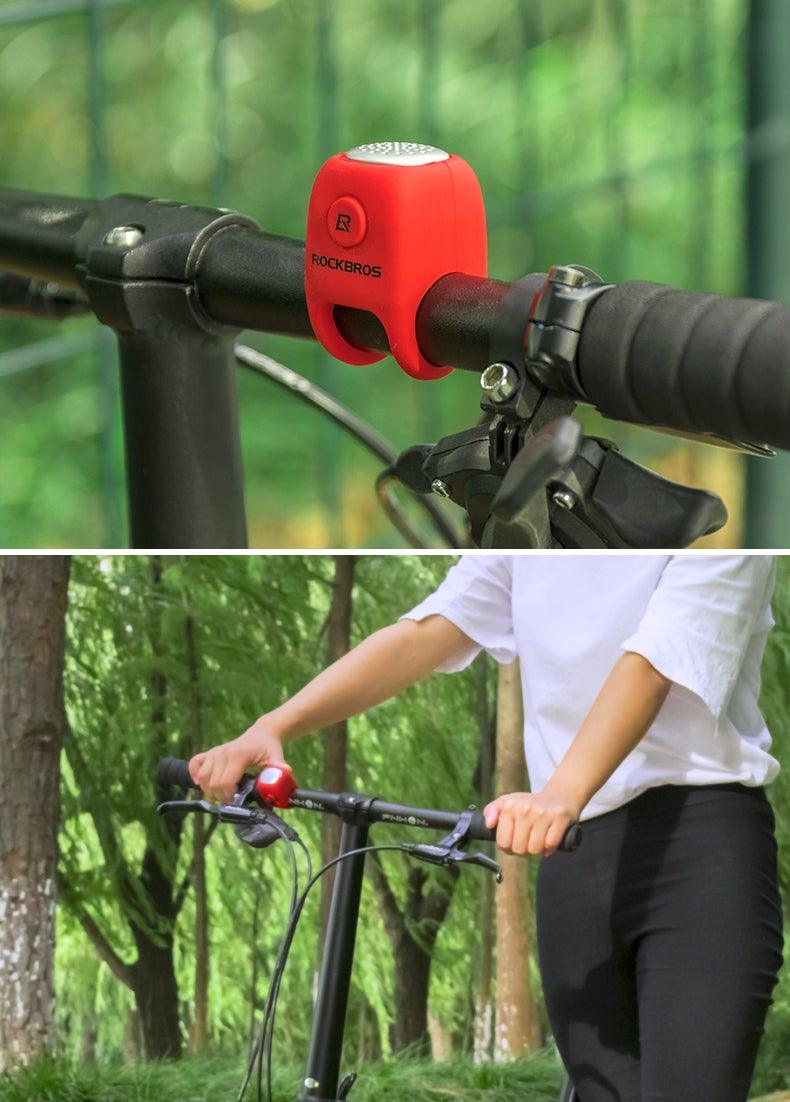 Lightweight Portable Bicycle Bell Electric Horn Mountain Bike Bell Accessories 90dB Cycling Handlebar Silica Gel Shell Electric Cycling Bells Water Resistant Cycling Bells Horn Loud Bicycle Horns Bicycle AccessoriesST90SP876BVETorqelo.com
