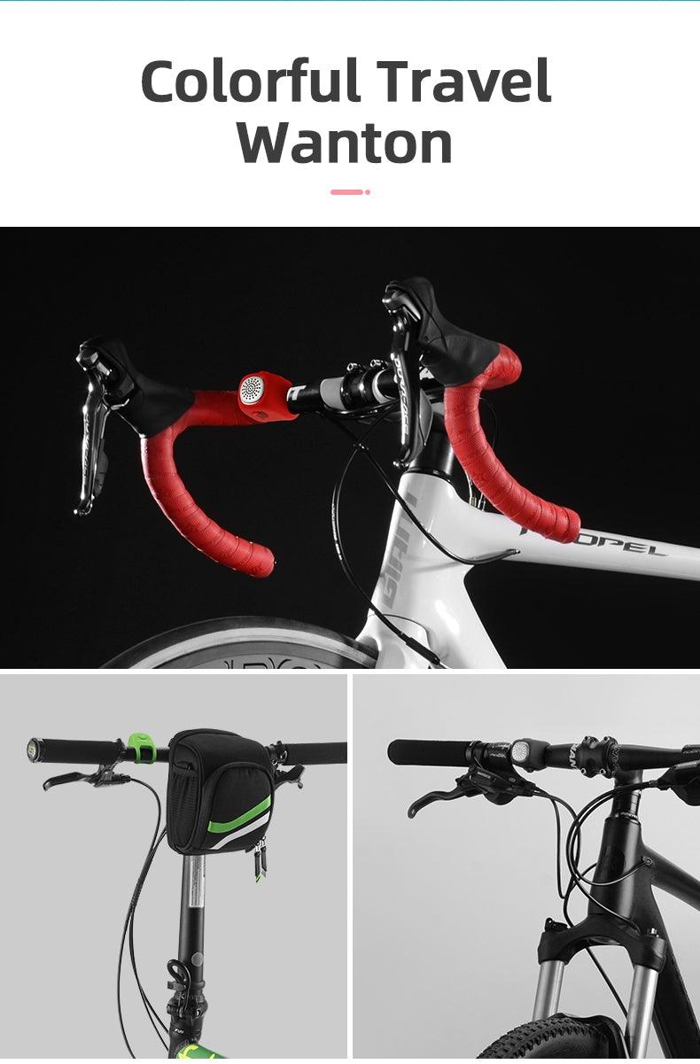 Lightweight Portable Bicycle Bell Electric Horn Mountain Bike Bell Accessories 90dB Cycling Handlebar Silica Gel Shell Electric Cycling Bells Water Resistant Cycling Bells Horn Loud Bicycle Horns Bicycle AccessoriesST90SP876BVETorqelo.com