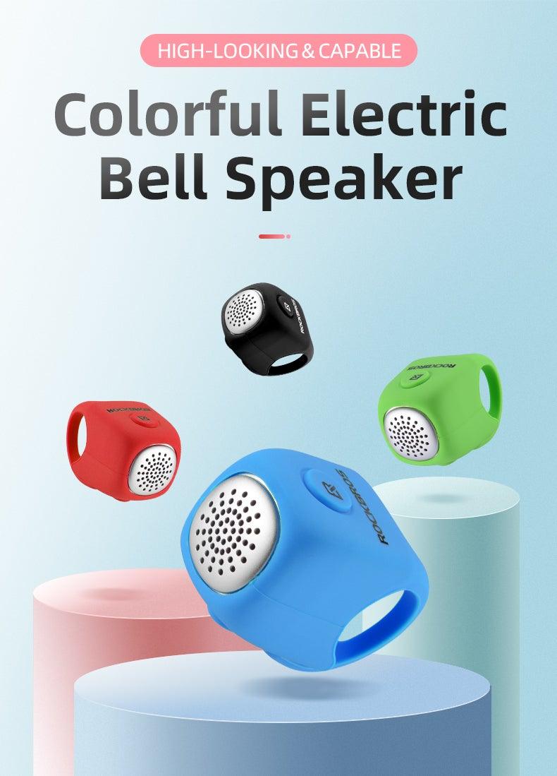 Lightweight Portable Bicycle Bell Electric Horn Mountain Bike Bell Accessories 90dB Cycling Handlebar Silica Gel Shell Electric Cycling Bells Water Resistant Cycling Bells Horn Loud Bicycle Horns Bicycle AccessoriesST90SP876BVETorqelo.com