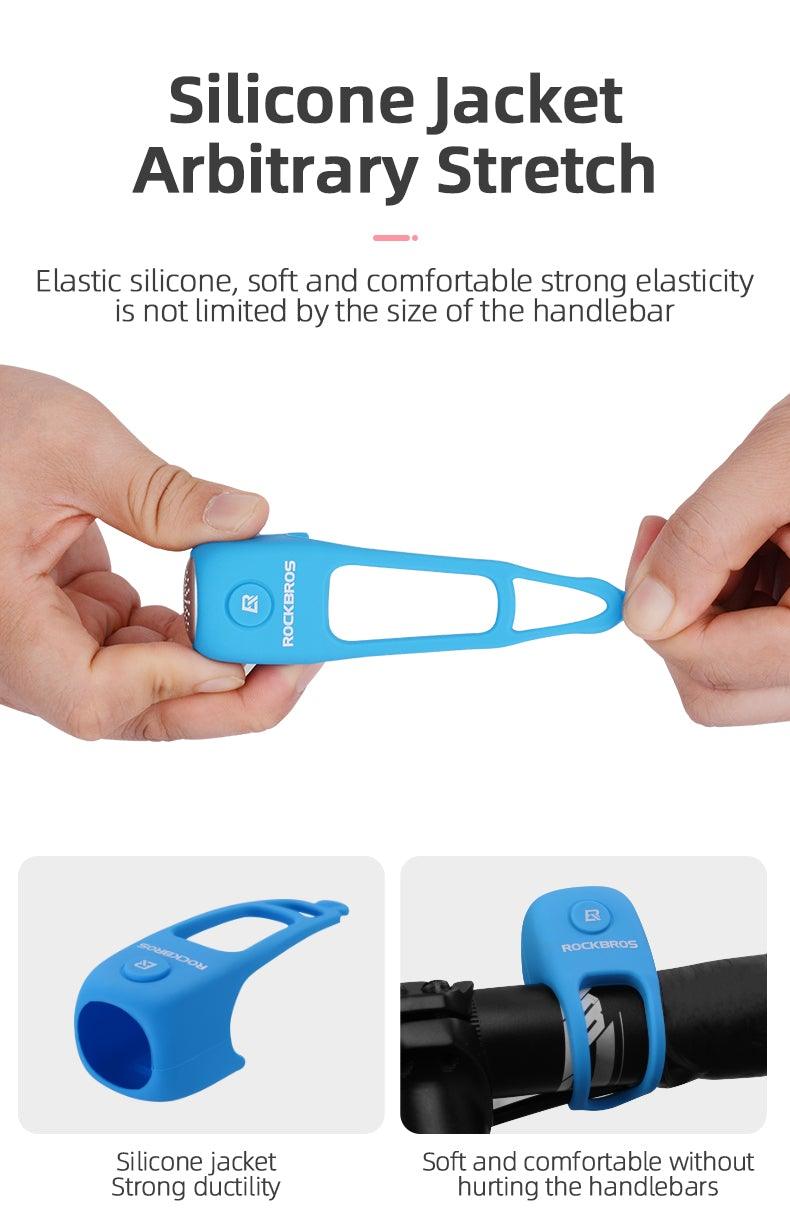 Lightweight Portable Bicycle Bell Electric Horn Mountain Bike Bell Accessories 90dB Cycling Handlebar Silica Gel Shell Electric Cycling Bells Water Resistant Cycling Bells Horn Loud Bicycle Horns Bicycle AccessoriesST90SP876BVETorqelo.com