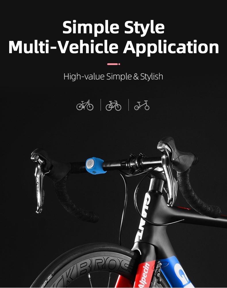 Lightweight Portable Bicycle Bell Electric Horn Mountain Bike Bell Accessories 90dB Cycling Handlebar Silica Gel Shell Electric Cycling Bells Water Resistant Cycling Bells Horn Loud Bicycle Horns Bicycle AccessoriesST90SP876BVETorqelo.com