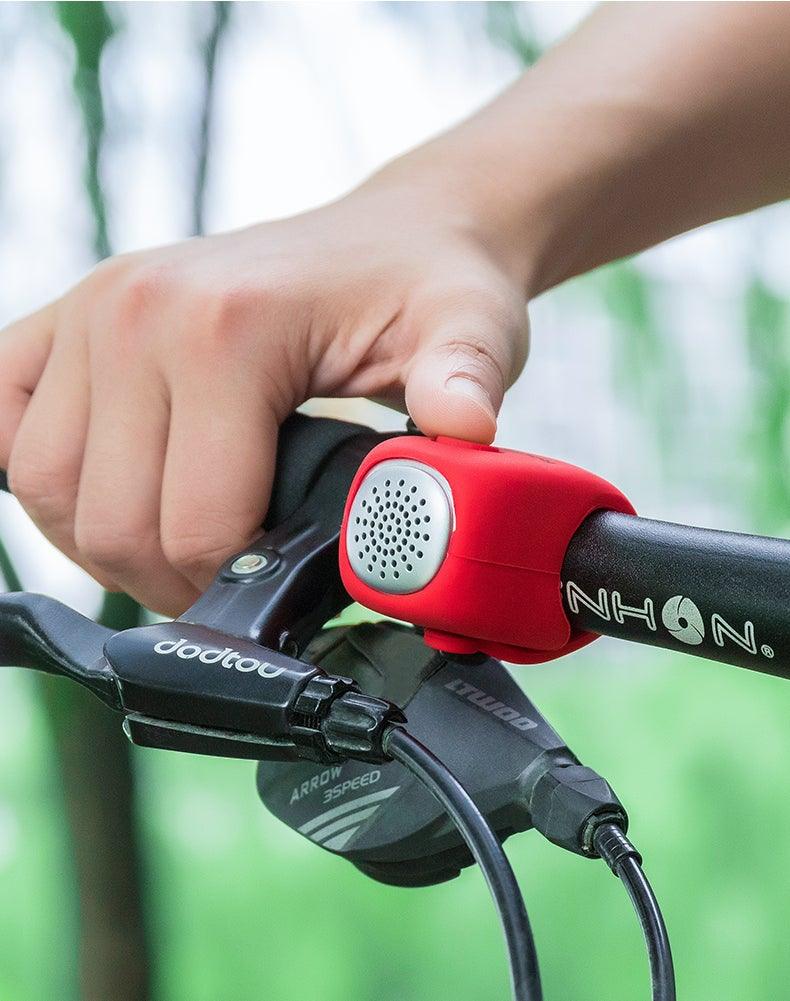 Lightweight Portable Bicycle Bell Electric Horn Mountain Bike Bell Accessories 90dB Cycling Handlebar Silica Gel Shell Electric Cycling Bells Water Resistant Cycling Bells Horn Loud Bicycle Horns Bicycle AccessoriesST90SP876BVETorqelo.com