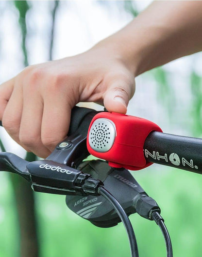 Lightweight Portable Bicycle Bell Electric Horn Mountain Bike Bell Accessories 90dB Cycling Handlebar Silica Gel Shell Electric Cycling Bells Water Resistant Cycling Bells Horn Loud Bicycle Horns Bicycle AccessoriesST90SP876BVETorqelo.com
