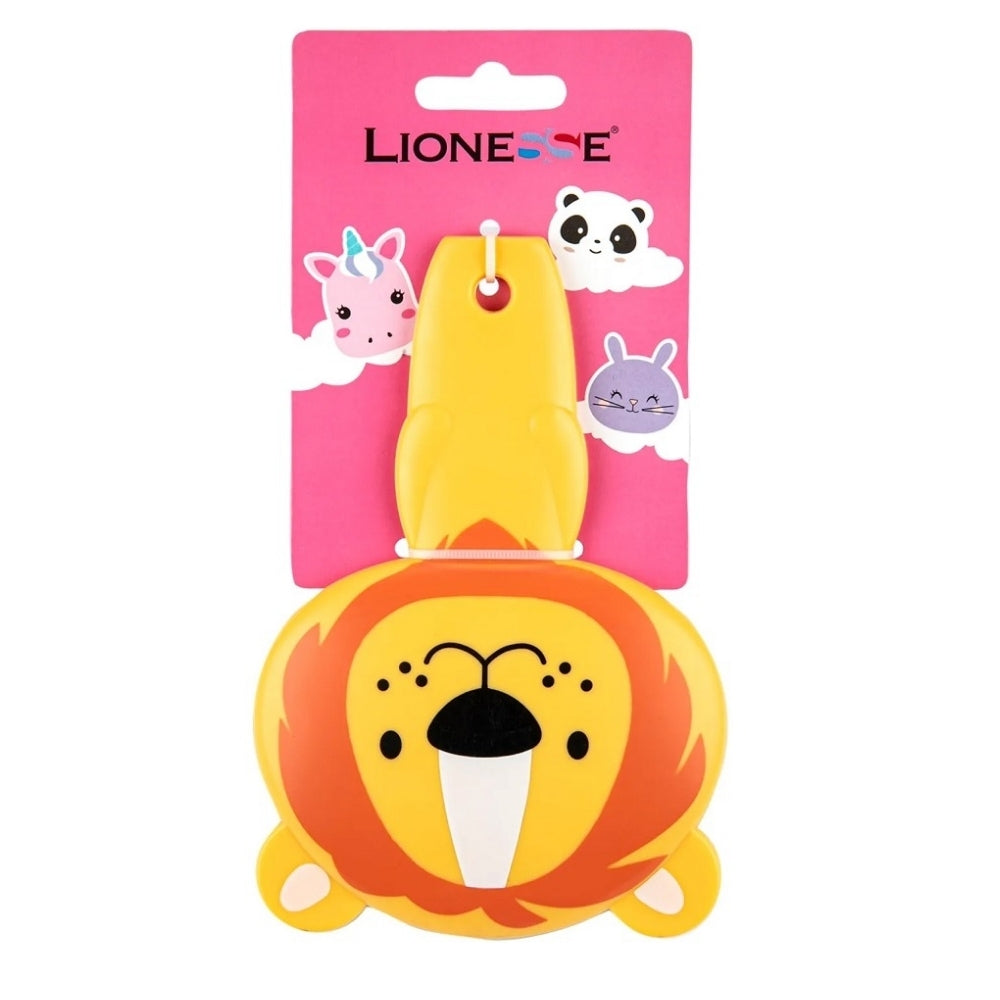 Lionesse Baby Lion Hair Brush for Gentle Detangling by Beauty Care Bag