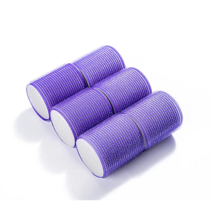 Lionesse Sponge Hair Rollers Purple 6-Pack by Beauty Care Bag