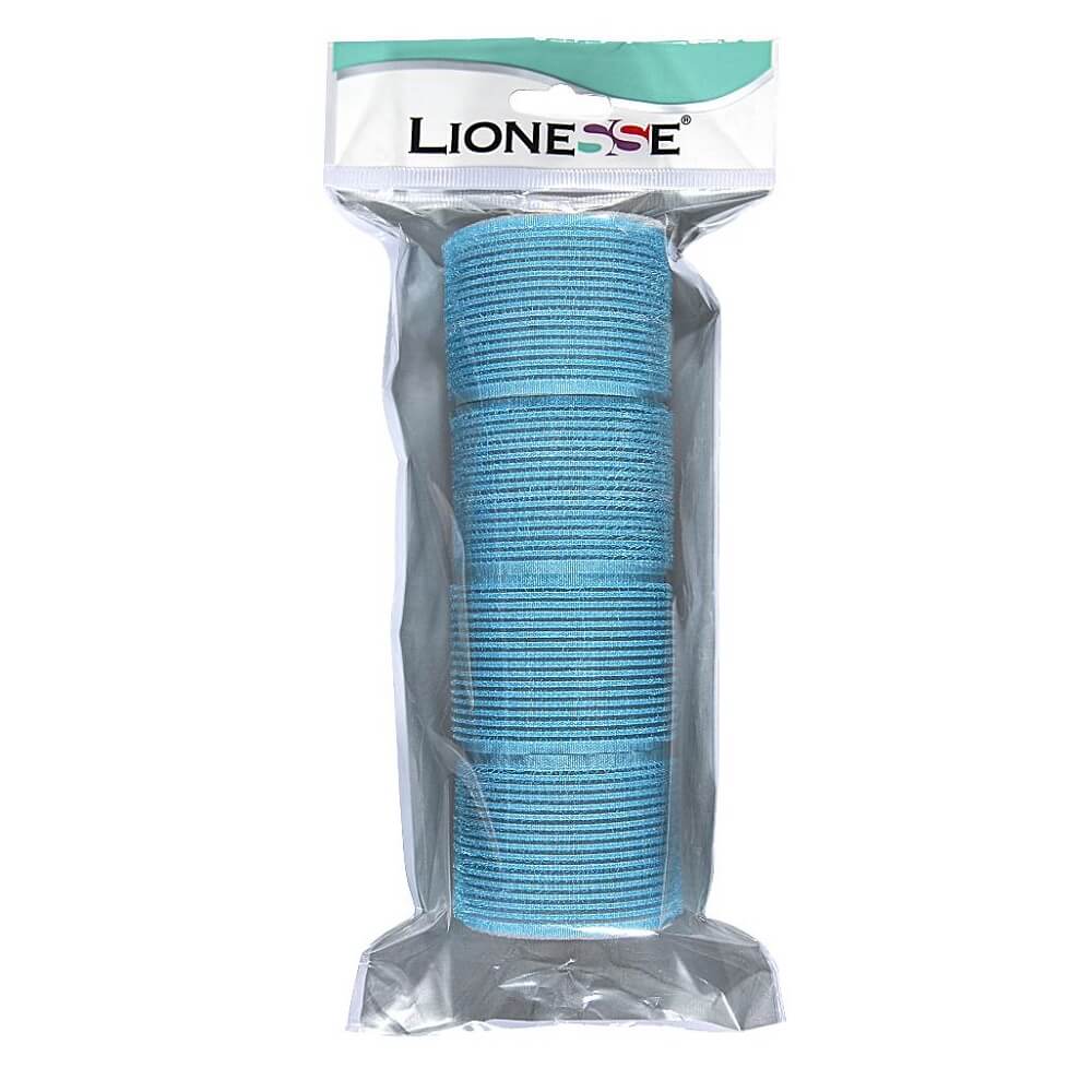 Lionesse Sponge Hair Rollers for Soft Waves 4-Pack by Beauty Care Bag