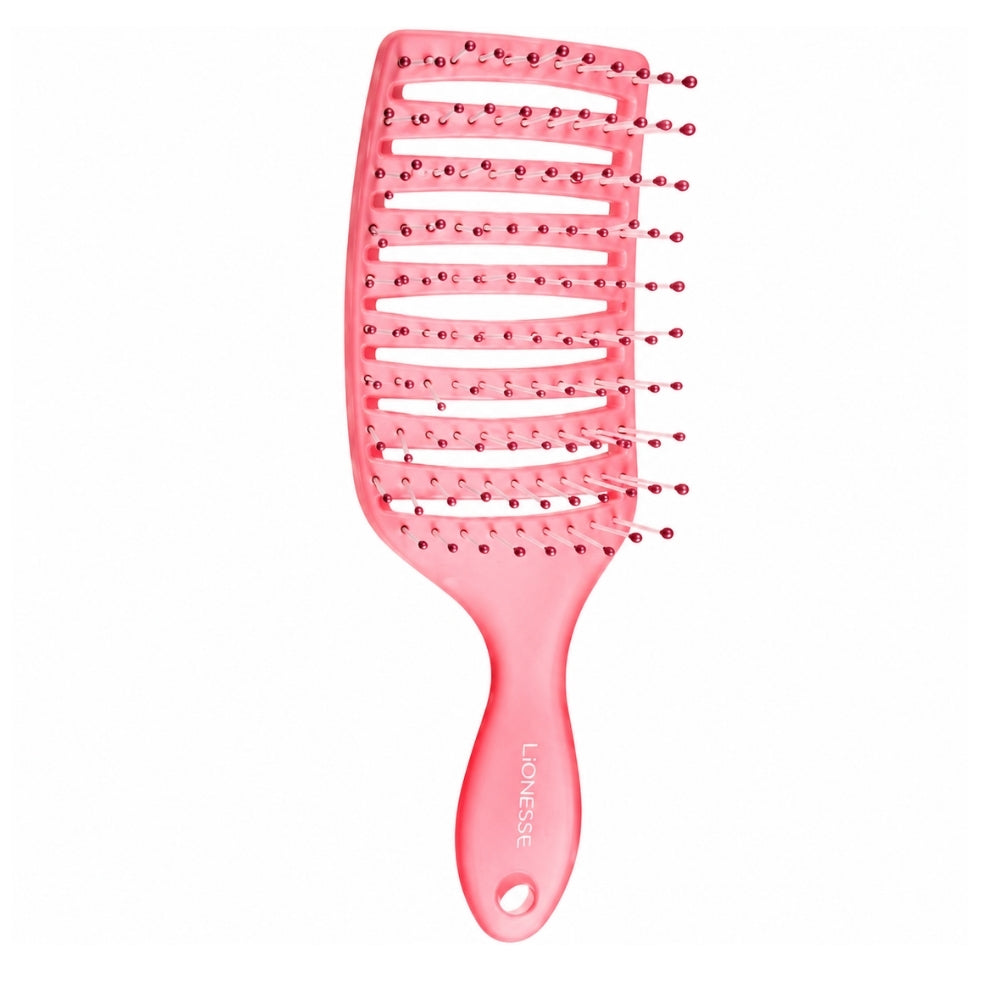Lionesse Wet Detangling Hair Brush for Smooth Styling 8825 by Beauty Care Bag