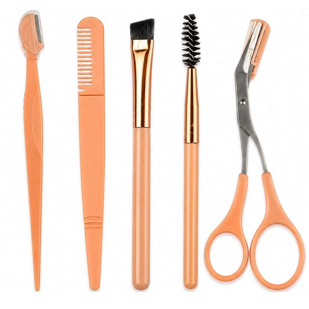 Lionesse E-333 Eyebrow Care Set for Grooming & Shaping by Beauty Care Bag