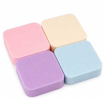 Lionesse Makeup Sponge Set for Flawless Blending 4 Pack by Beauty Care Bag