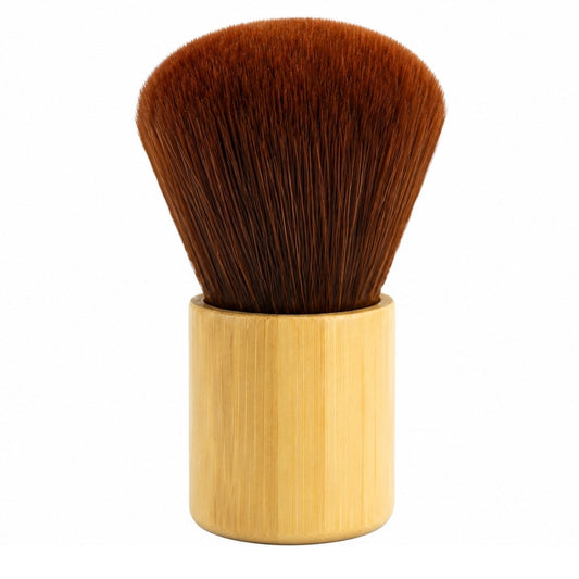 Lionesse Naturel Bamboo Kabuki Brush 330 for Smooth Makeup by Beauty Care Bag