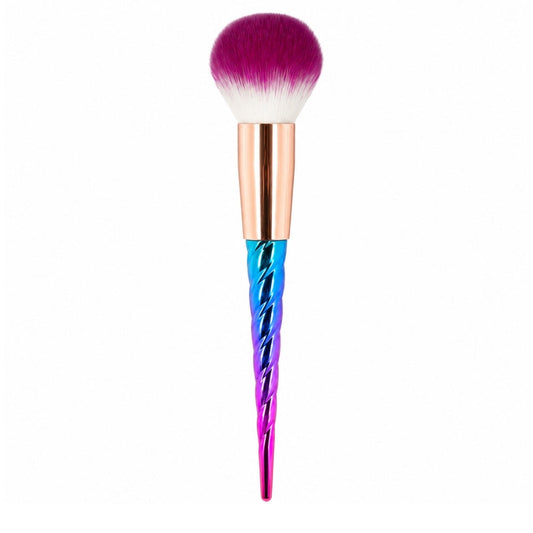 Lionesse Premium Unicorn Powder Brush 5412 for Smooth Makeup by Beauty Care Bag