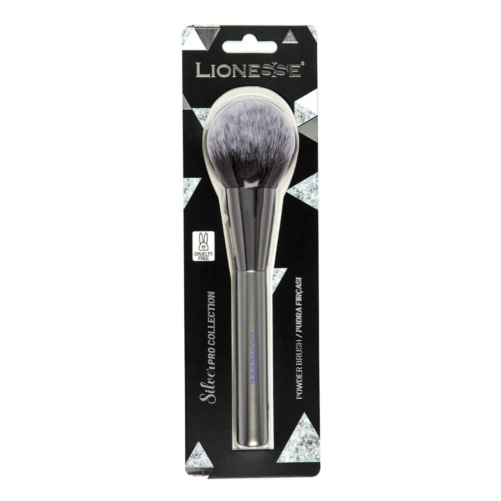 Lionesse Silver Collection Powder Brush 5138 by Beauty Care Bag