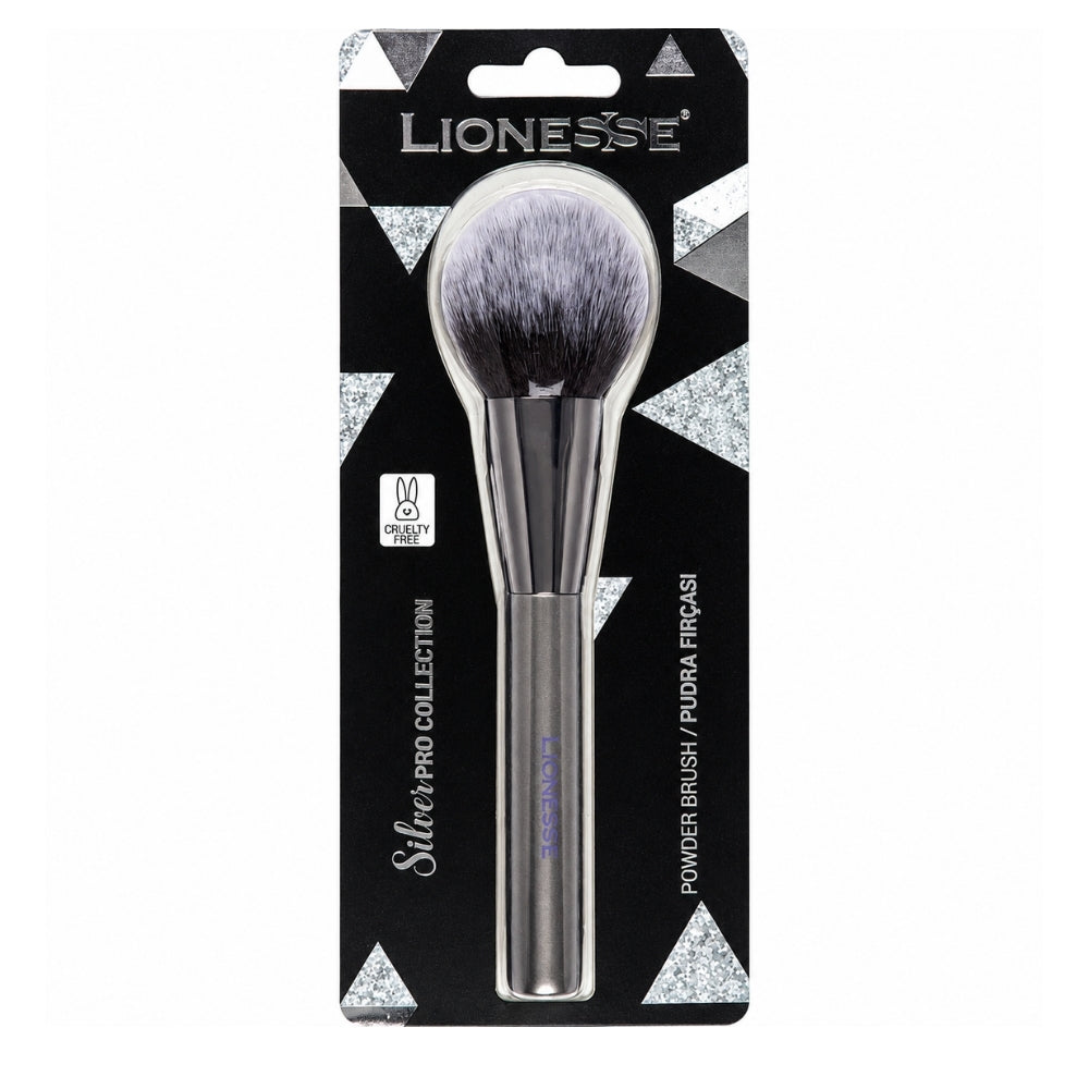 Lionesse Silver Collection Powder Brush 5138 by Beauty Care Bag