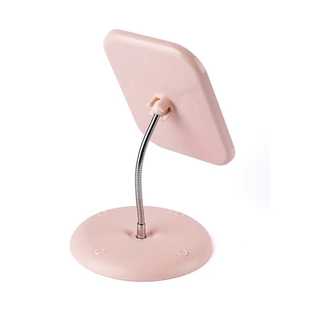 Lionesse Tabletop Makeup Mirror in Pink 3308MakeupTorqelo.com
