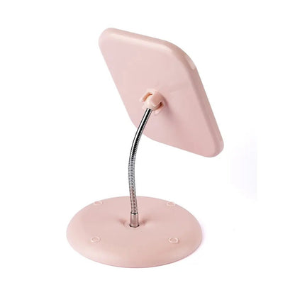 Lionesse Tabletop Makeup Mirror in Pink 3308MakeupTorqelo.com