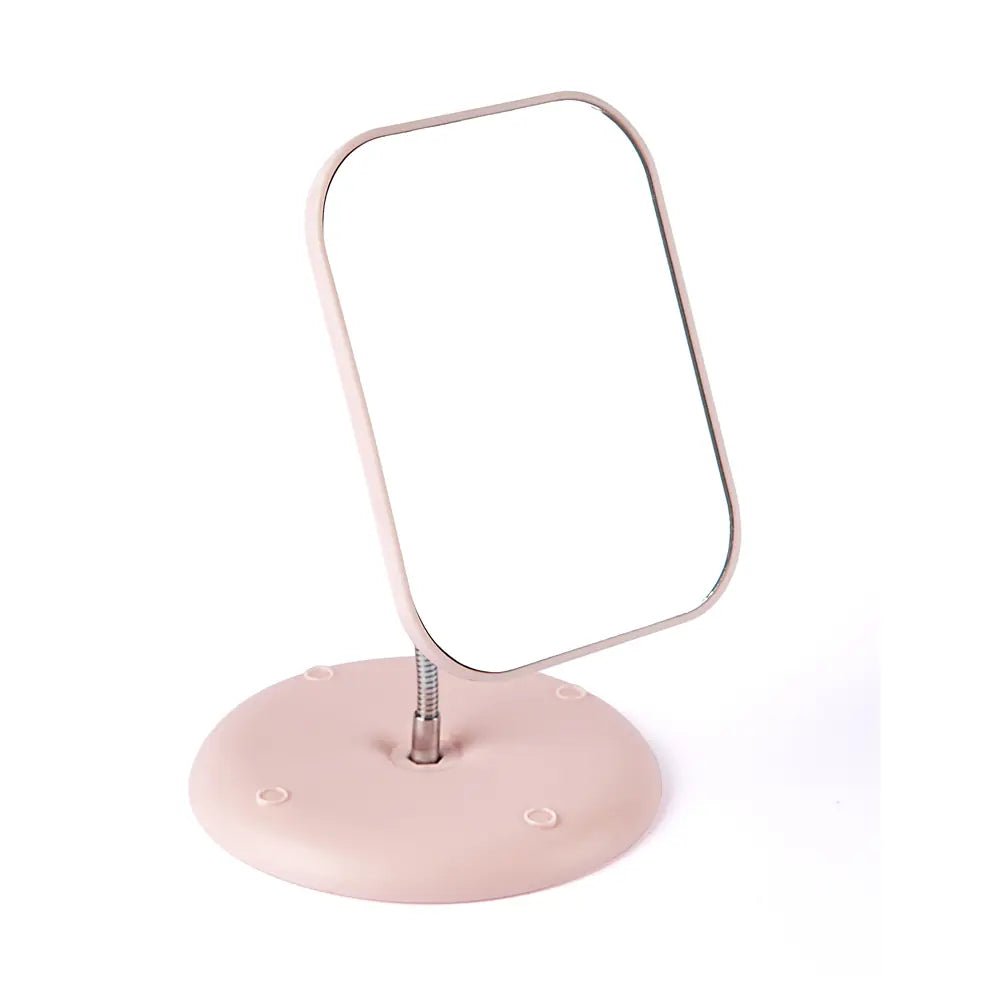 Lionesse Tabletop Makeup Mirror in Pink 3308MakeupTorqelo.com