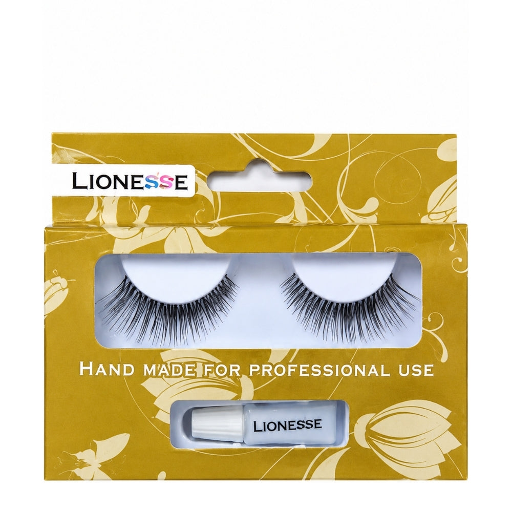 Lionesse False Eyelashes NE 713 Volumizing Lashes 1 Pair by Beauty Care Bag