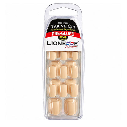 Lionesse False Nails 4406 for a Natural Manicure Look by Beauty Care Bag