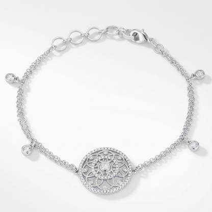 Avera Group interlocking circles bracelet, additional image 1