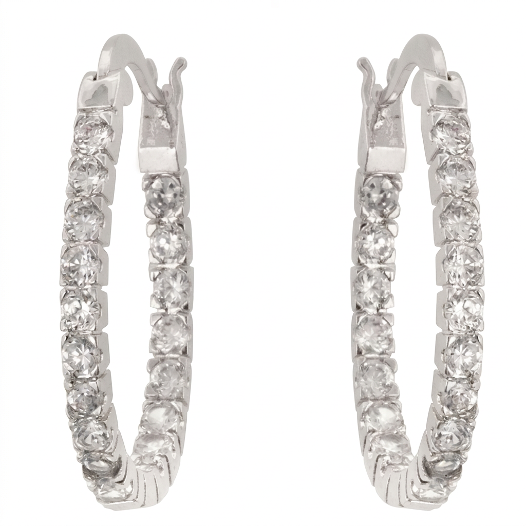 Inside-Out Hoop Earrings by Avera Group