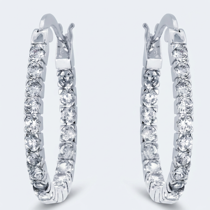 Inside-Out Hoop Earrings by Avera Group