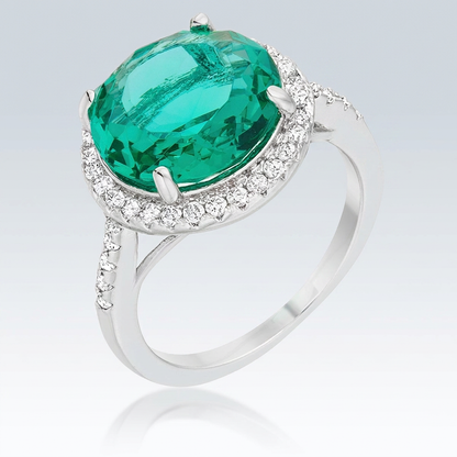 Avera Emie 7.3ct Cubic Zirconia Classic Statement Ring by Avera Group