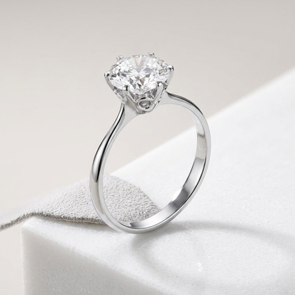 Avera 2 Carat Single Stone Cz Classic Solitaire Ring by Avera Group