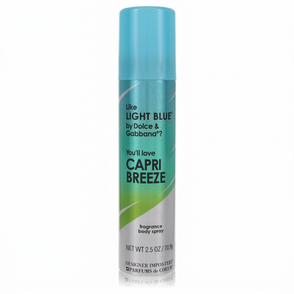 Parfums De Coeur Designer Imposters Capri Breeze Body Spray by Avera Group
