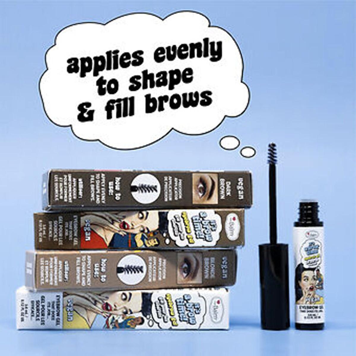 theBalm It's A Brow Time Brow Gel: Shape, Define & Hold - Long Lasting Eyebrow Mascara for a Glamorous Look by Beauty Care Bag