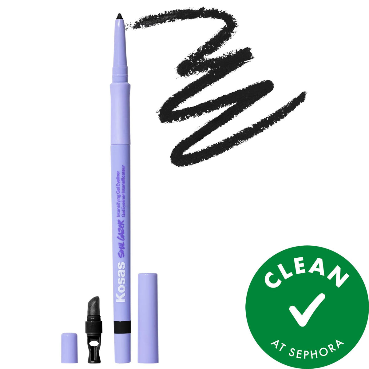 Soulgazer Intensifying Waterproof Gel Eyeliner - Long-Lasting, Vegan, Cruelty-Free, Hyaluronic Acid Formula by Beauty Care Bag