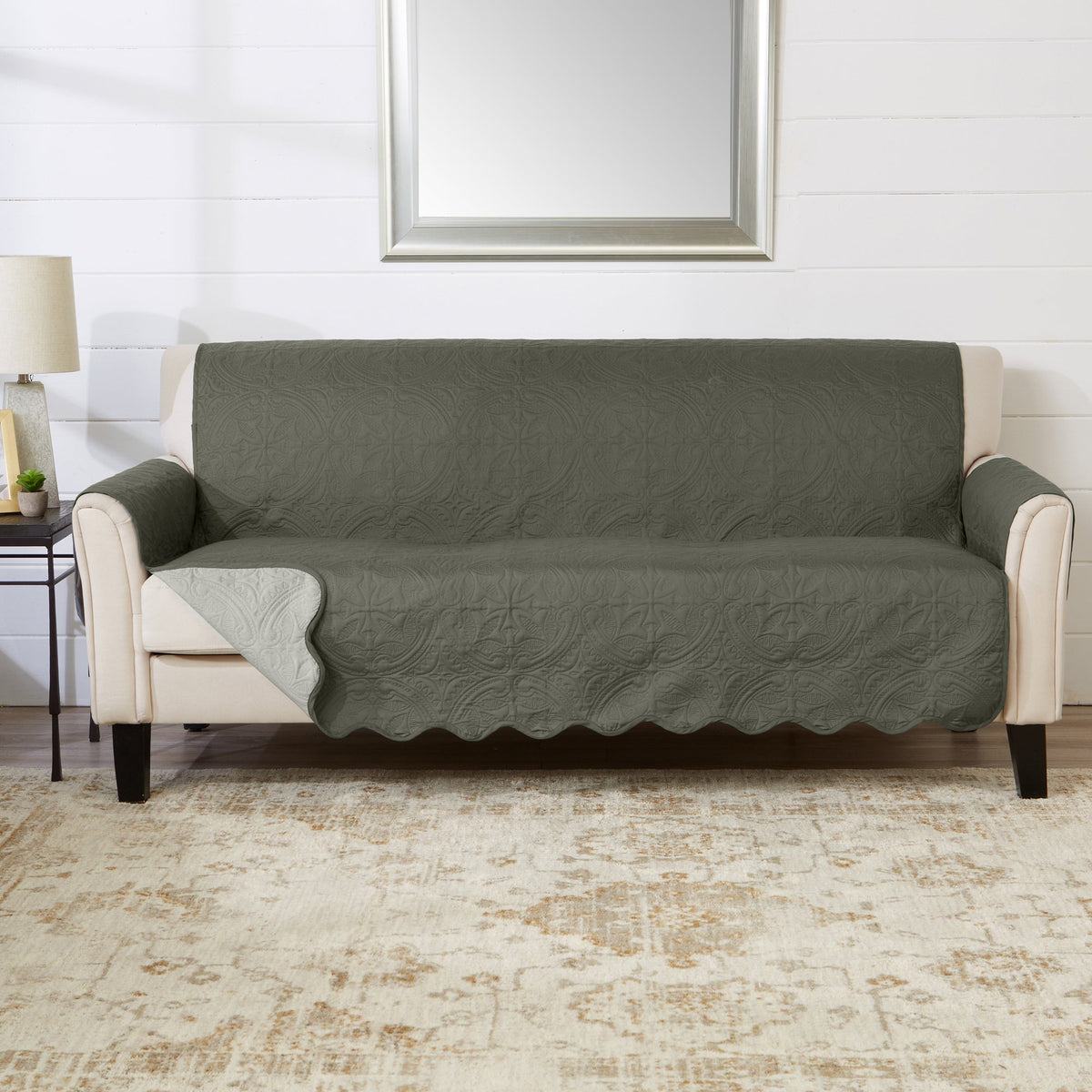 Medallion Solid Furniture Protector - Elenor Collection by Great Bay Home
