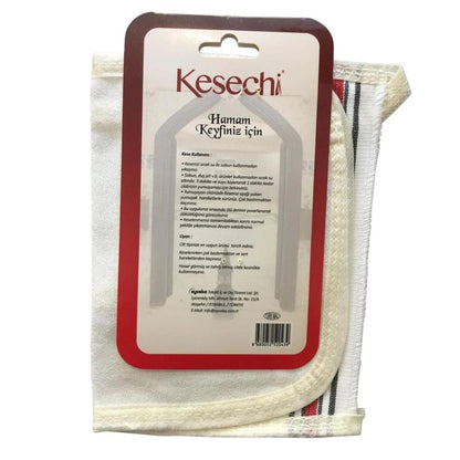 Kesechi Traditional Hamam Bath Mitt (Thick) 1 pc by Beauty Care Bag
