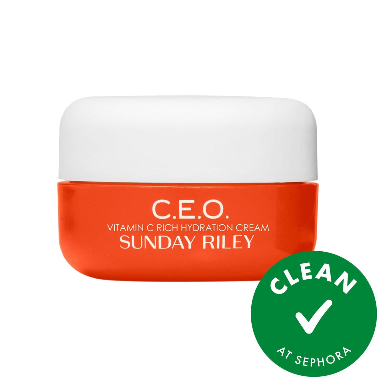 Dr. Dennis Gross Skincare Mini C.E.O. Vitamin C Brightening Rich Hydration Moisturizer - Anti-Aging, Hydrating Moisturizer for Sensitive Skin, Clean Skincare by Beauty Care Bag