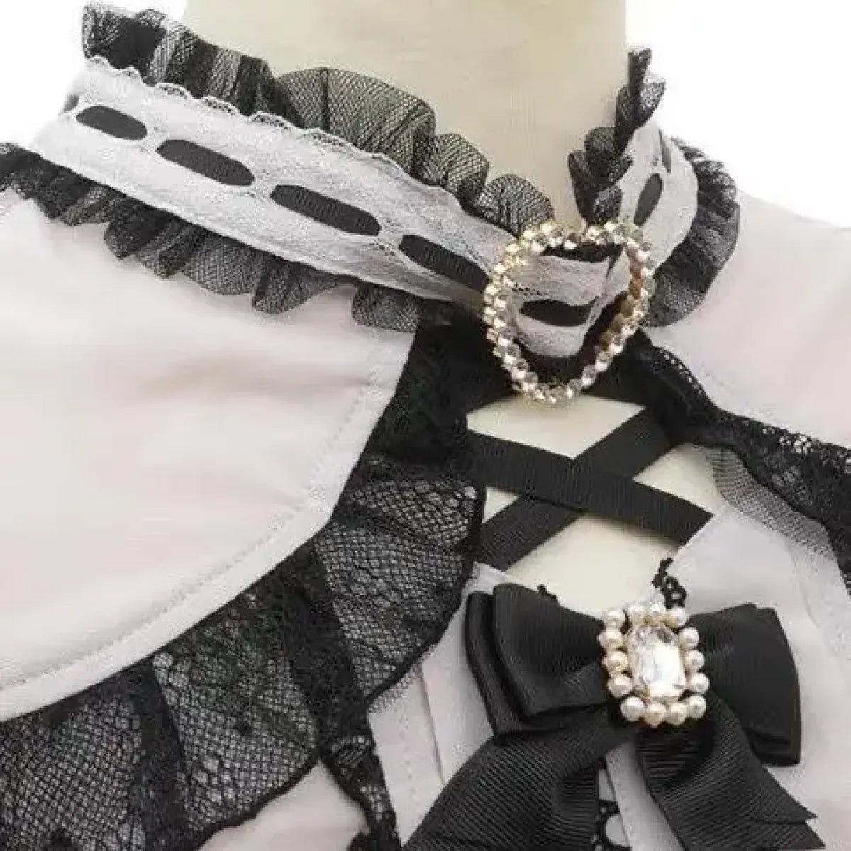 Lolita Lace Bow Off Shoulder BlouseShirts & BlousesTorqelo.com