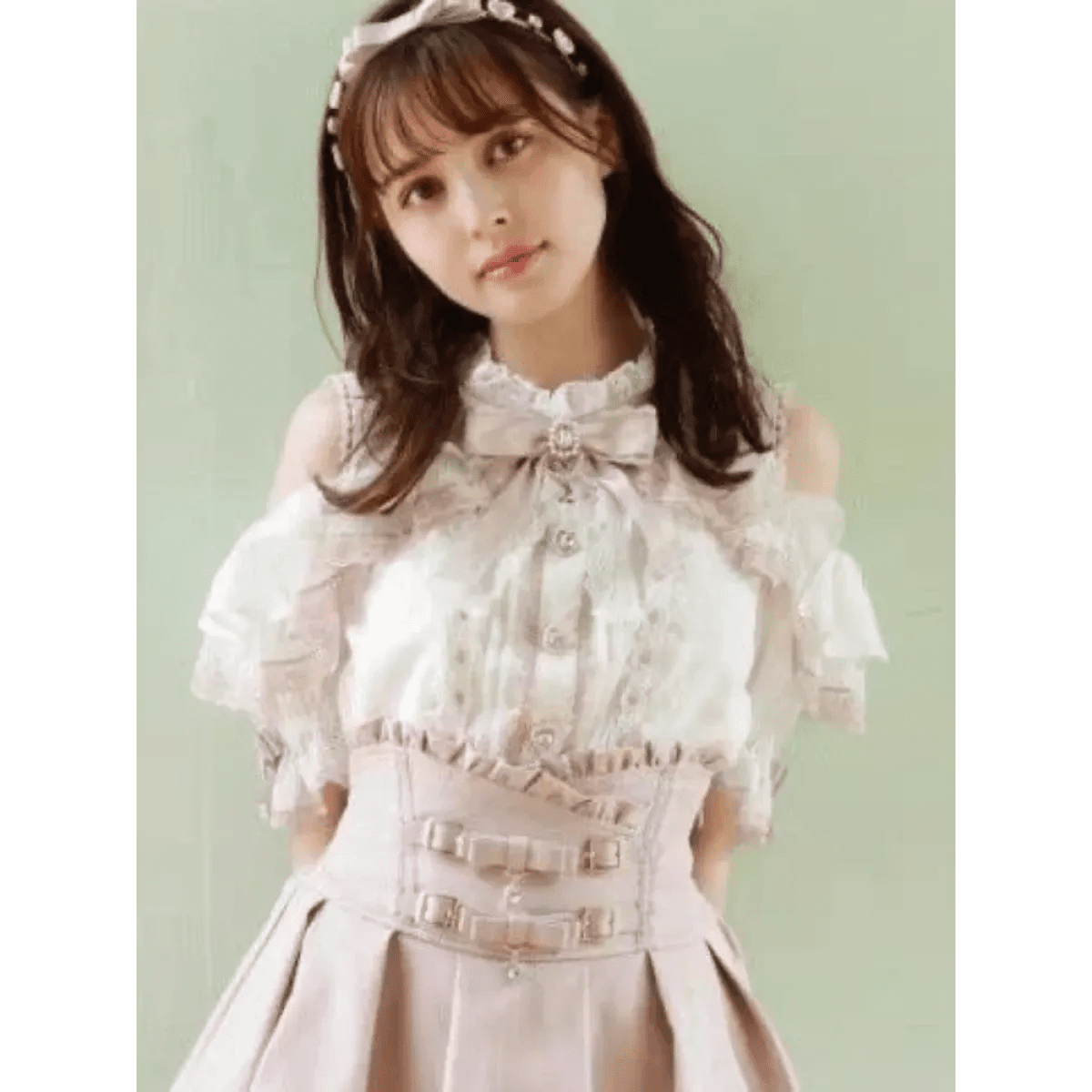 Lolita Lace Bow Off Shoulder BlouseShirts & BlousesTorqelo.com