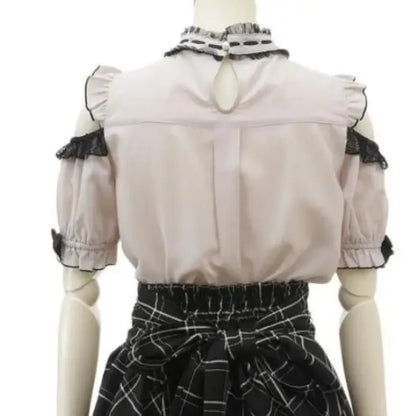 Lolita Lace Bow Off Shoulder BlouseShirts & BlousesTorqelo.com