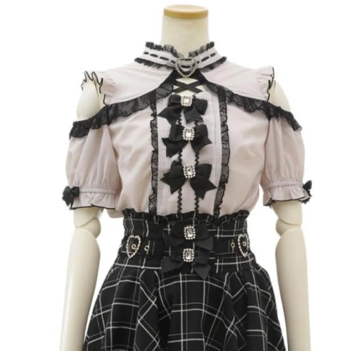 Lolita Lace Bow Off Shoulder BlouseShirts & BlousesTorqelo.com