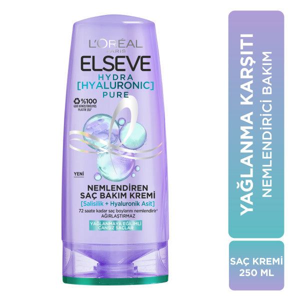 L'Oreal Paris Elseve Hydra Hyaluron Moisturizing Conditioner 250ml by Beauty Care Bag