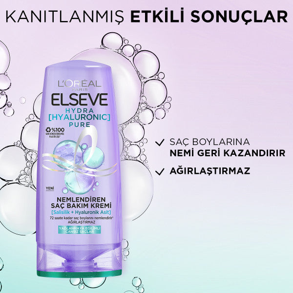 L'Oreal Paris Elseve Hydra Hyaluron Moisturizing Conditioner 250ml by Beauty Care Bag