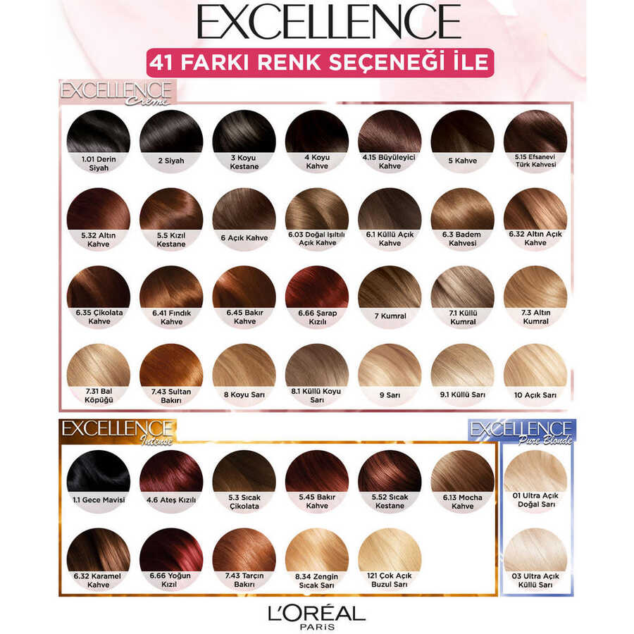 L'Oreal Paris Excellence Creme Hair Color 5 Brown by Beauty Care Bag