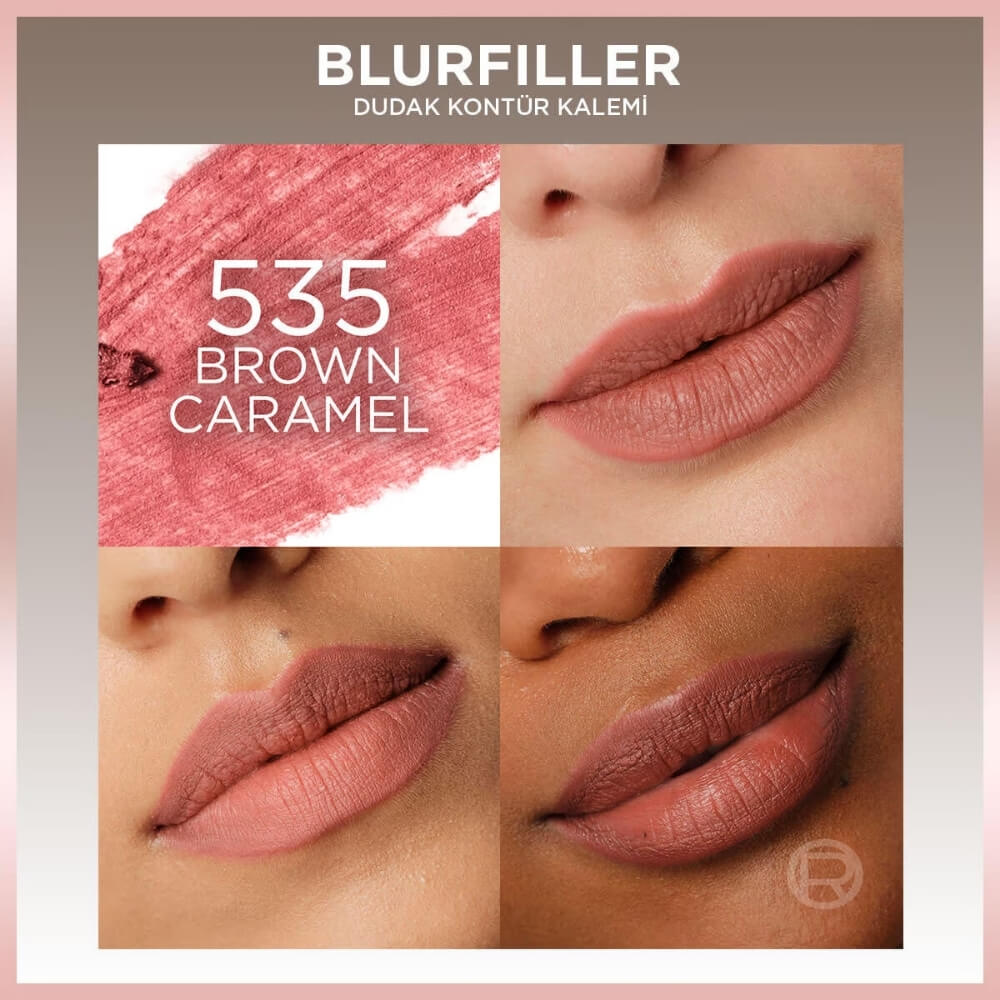L'Oreal Paris Blurfiller Lip Liner 535 Brown Caramel by Beauty Care Bag