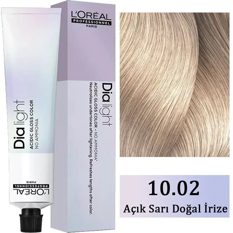L'Oreal Professionnel Dia Light Ammonia-Free Hair Color 10.02 50mlHair CareTorqelo.com