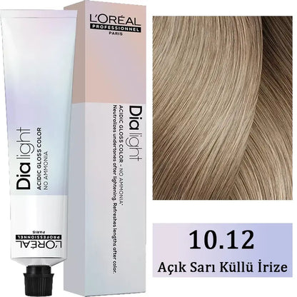 L'Oreal Professionnel Dia Light Hair Color 10.12 Ash Pearl 50ml by Beauty Care Bag