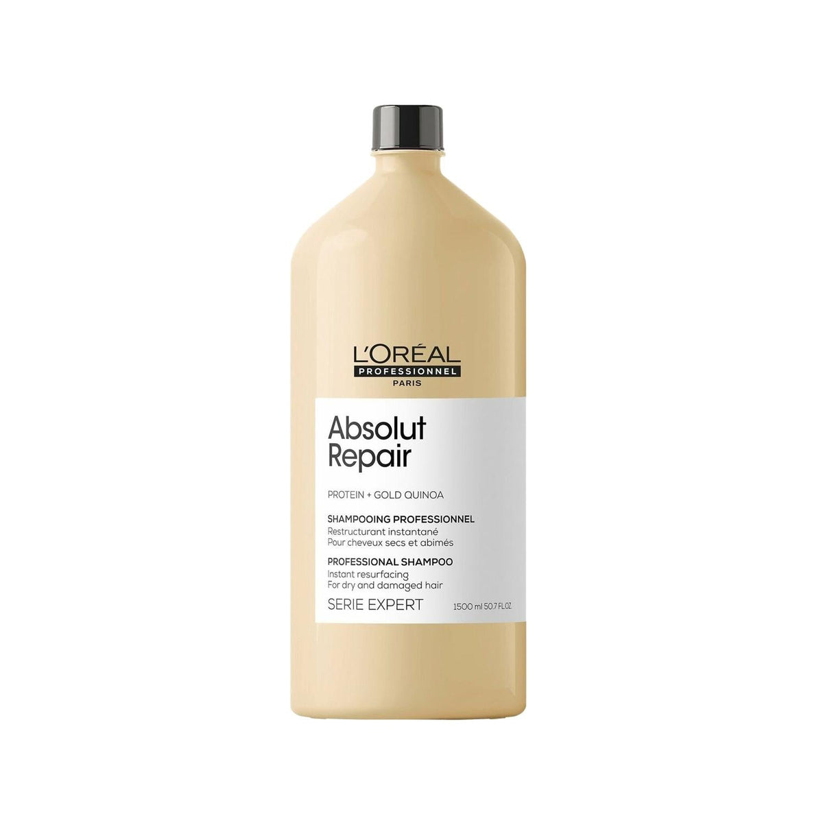 L'Oreal Professionnel Paris Absolut Repair Shampoo for Damaged Hair - 1500ml Large Volume, Professional Hair CareShampooTorqelo.com