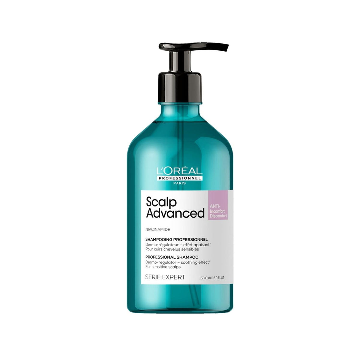 L'Oreal Professionnel Paris Serie Expert Scalp Advanced Shampoo - Gentle, Professional Quality for Sensitive Scalp - 500mlShampooTorqelo.com