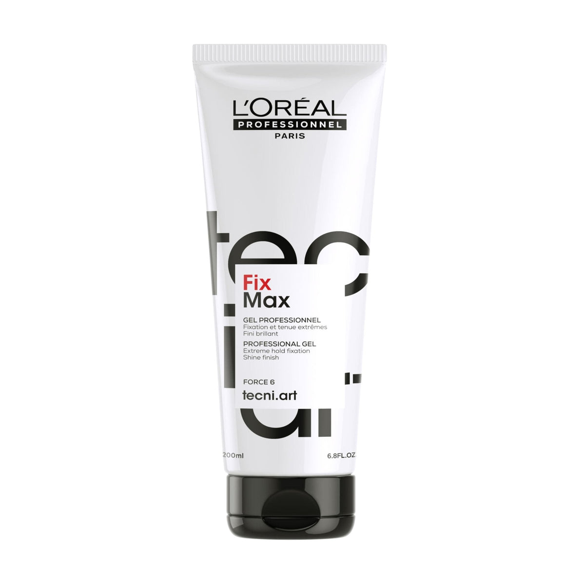Loreal Professionnel Paris Tecni Art Fix Max Strong Hold Hair Styling Gel 200ml - Long-Lasting, Professional QualityHair StylingTorqelo.com