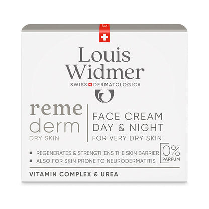 Louis Widmer Remederm Day & Night Face Cream for Dry Skin 50 ml by Beauty Care Bag