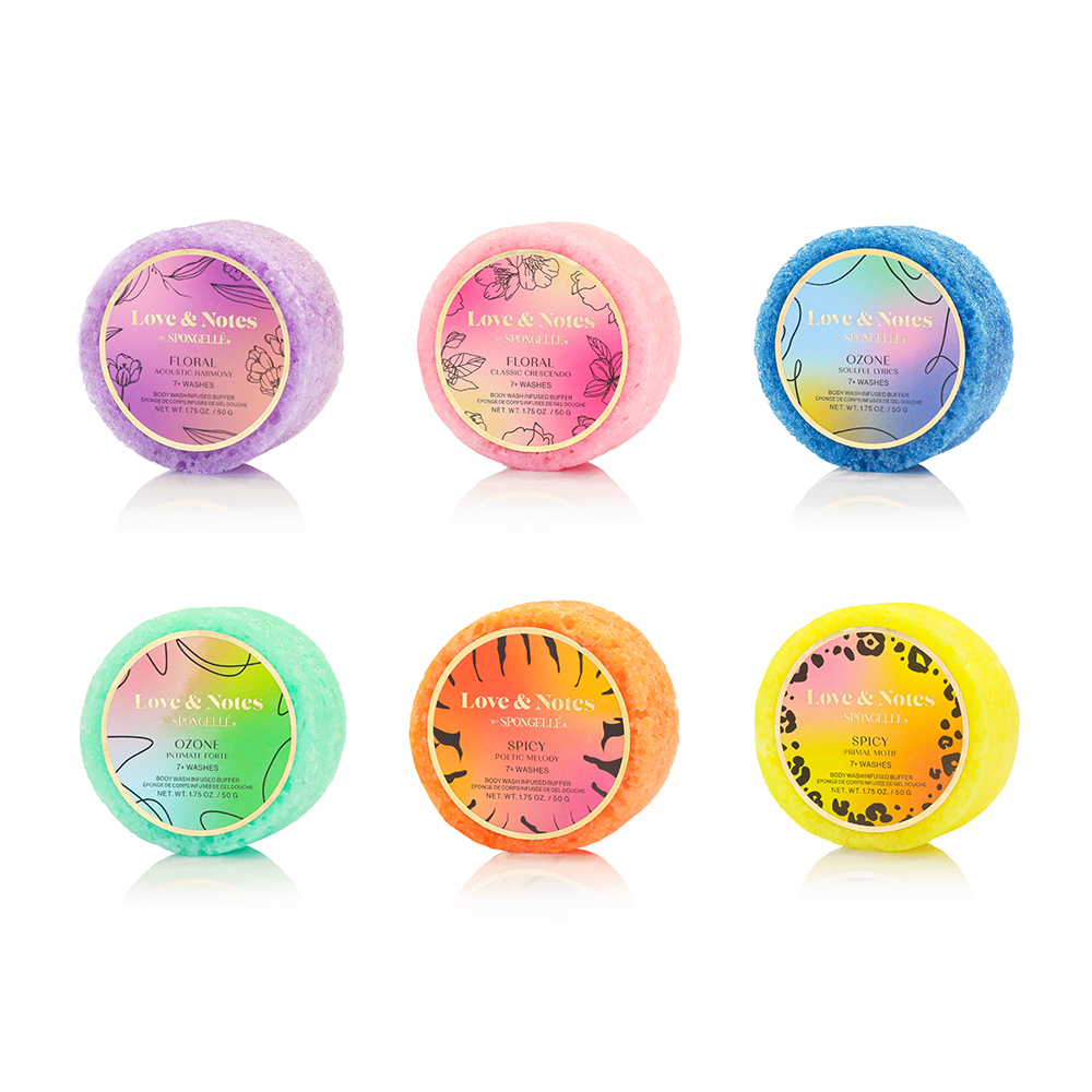 Love & Notes Spongette Assorted PackBody Wash Infused BufferTorqelo.com