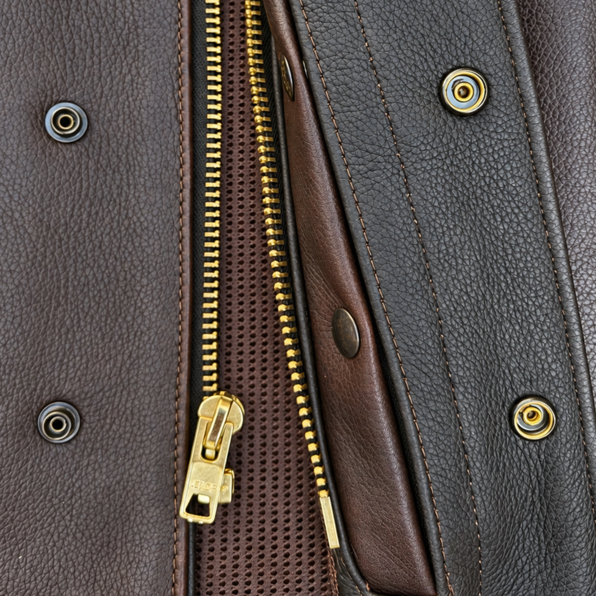 Legendary Lowlife Z Dark Chocolate Leather Vest by Legendary USA