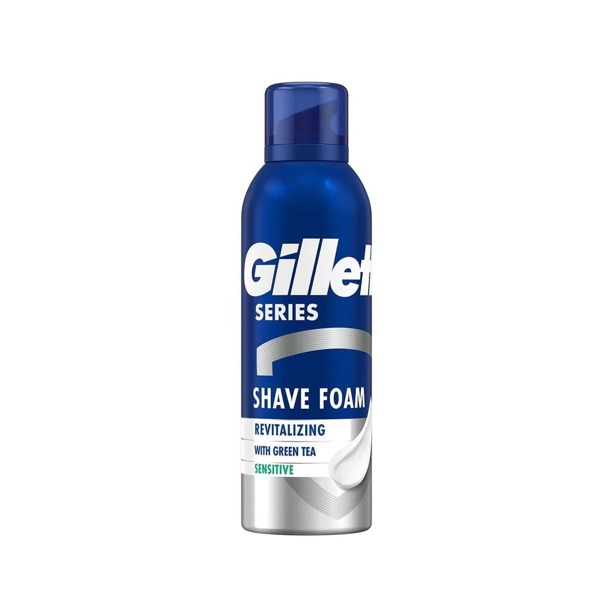 Gillette Revitalizing Shaving Foam for Men - 200ml, Refreshing Sensation, Smooth Shave by Beauty Care Bag